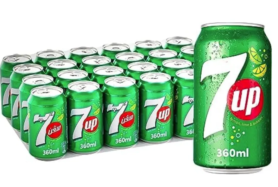 7Up Soft Drink 360 ml Set Of 24 Cans 