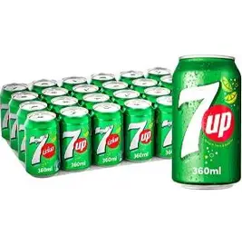 7Up regular 360ml Set Of 24 Cans 