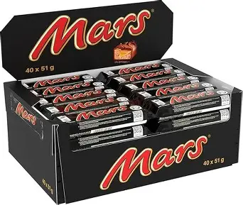 Mars Classic Chocolate Bar 40 x 51g 